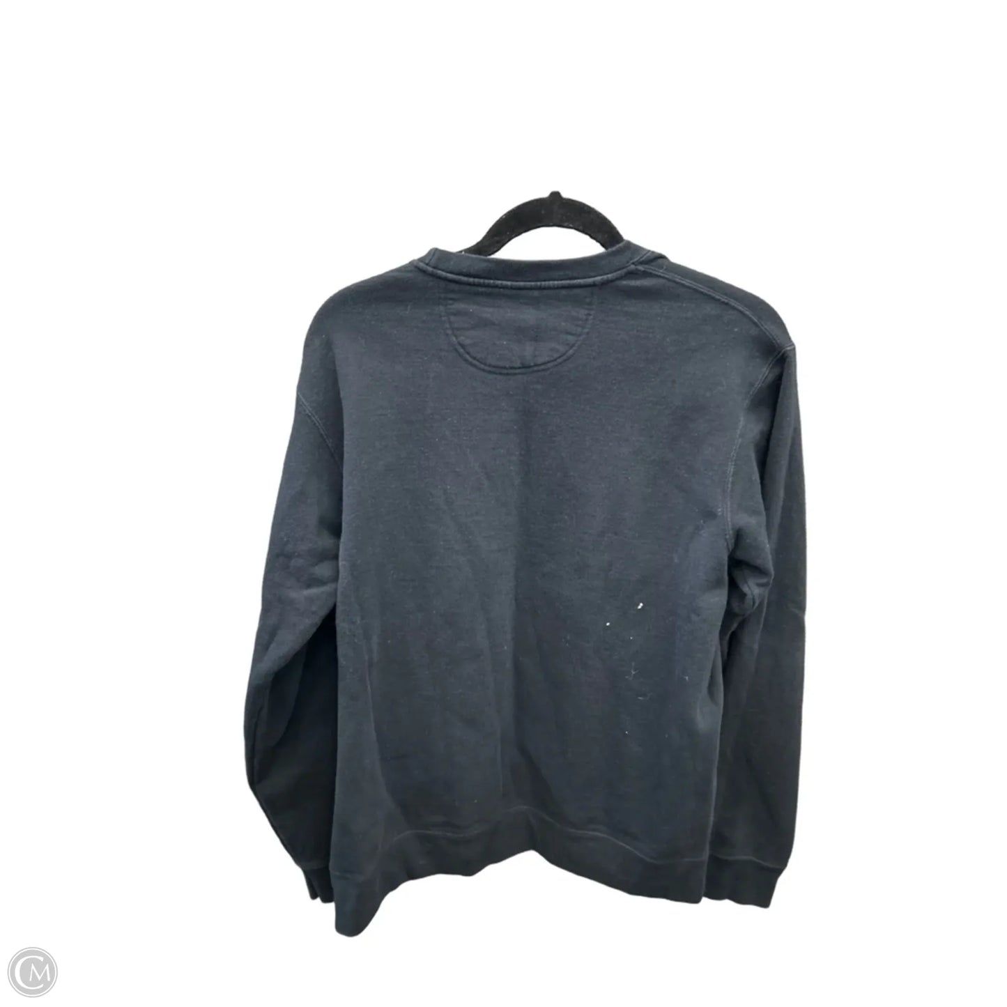 Sweatshirt Crewneck By Port & Company In Black, Size: M