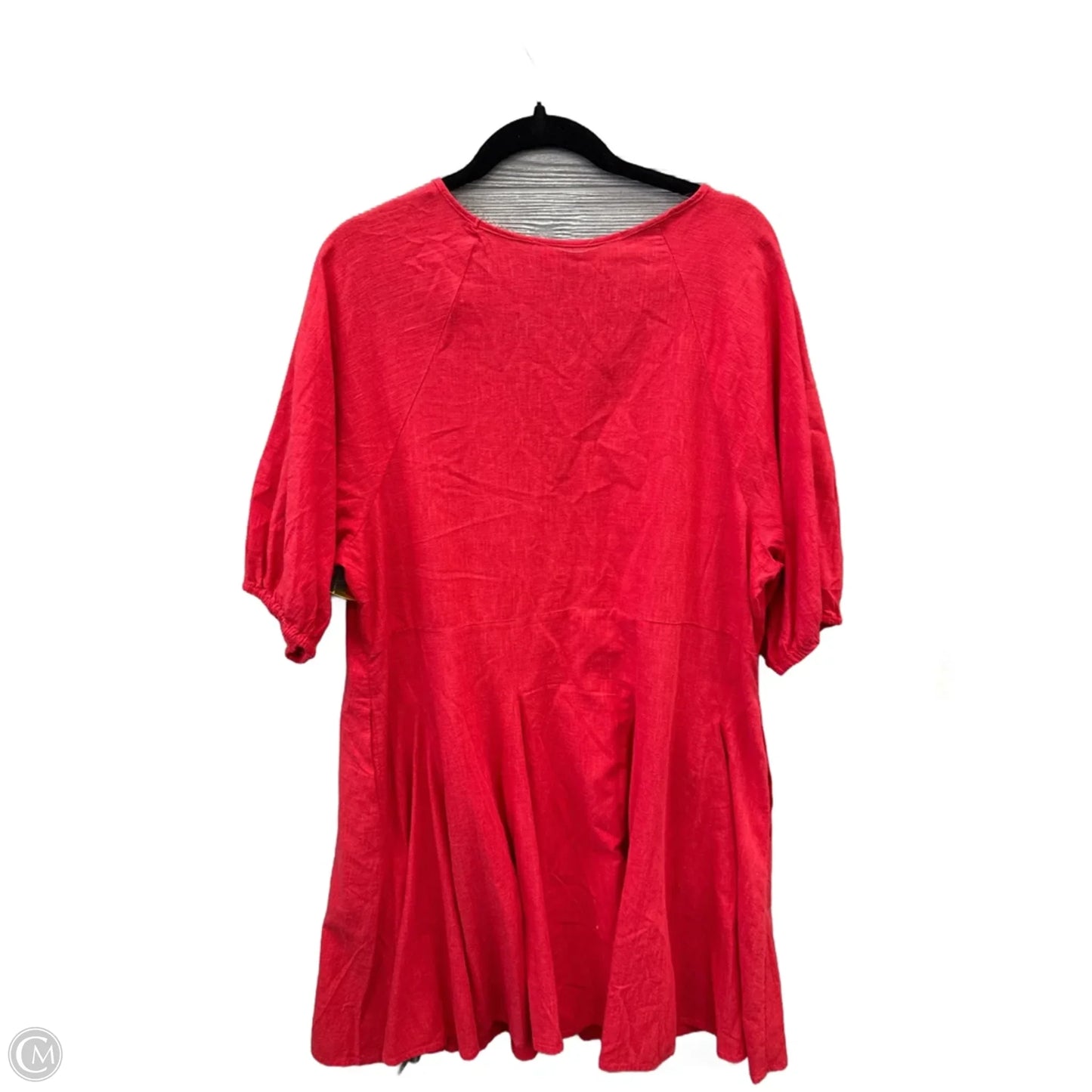Dress Casual Midi By Universal Thread In Red, Size: Xxl