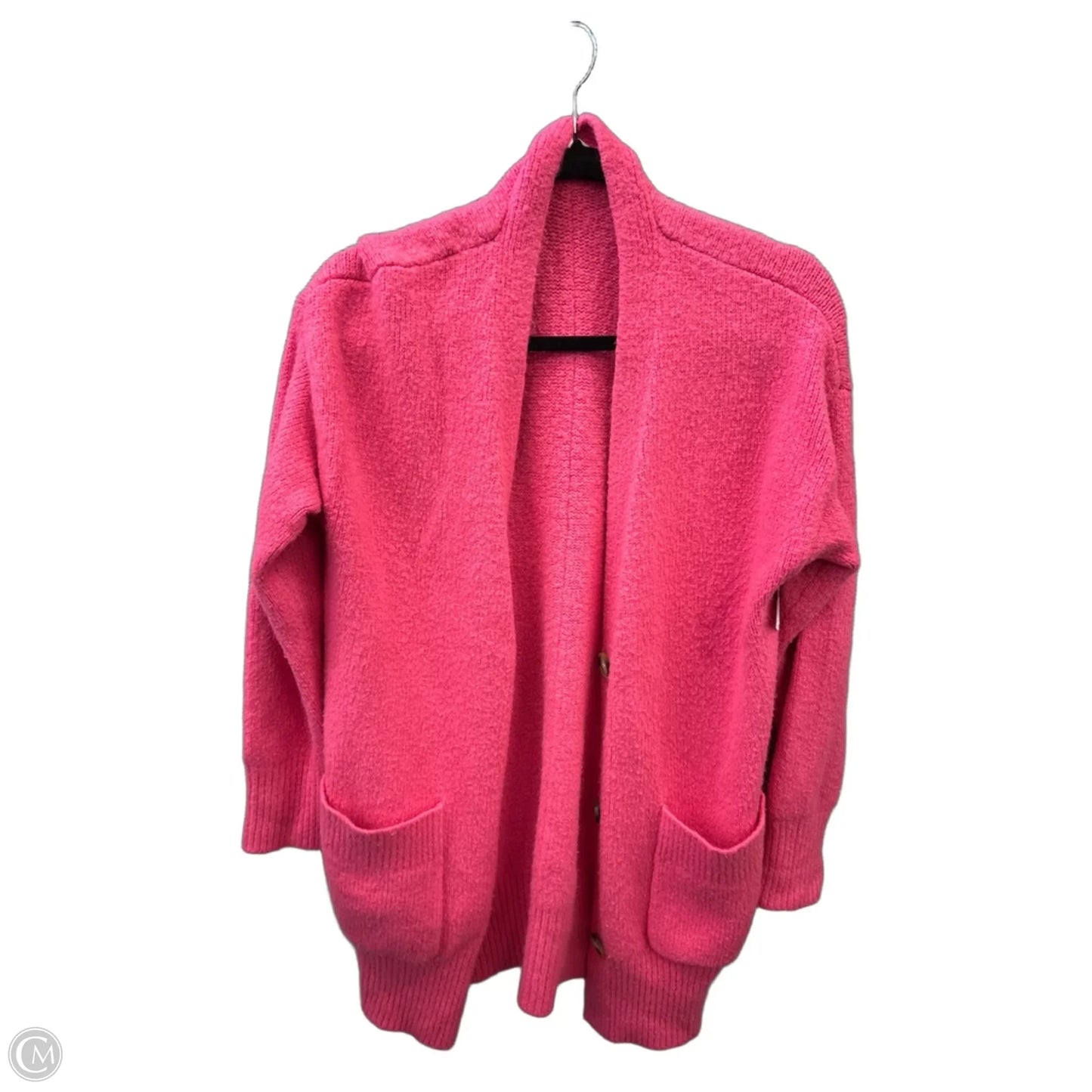 Sweater Cardigan By Elodie In Pink, Size: L