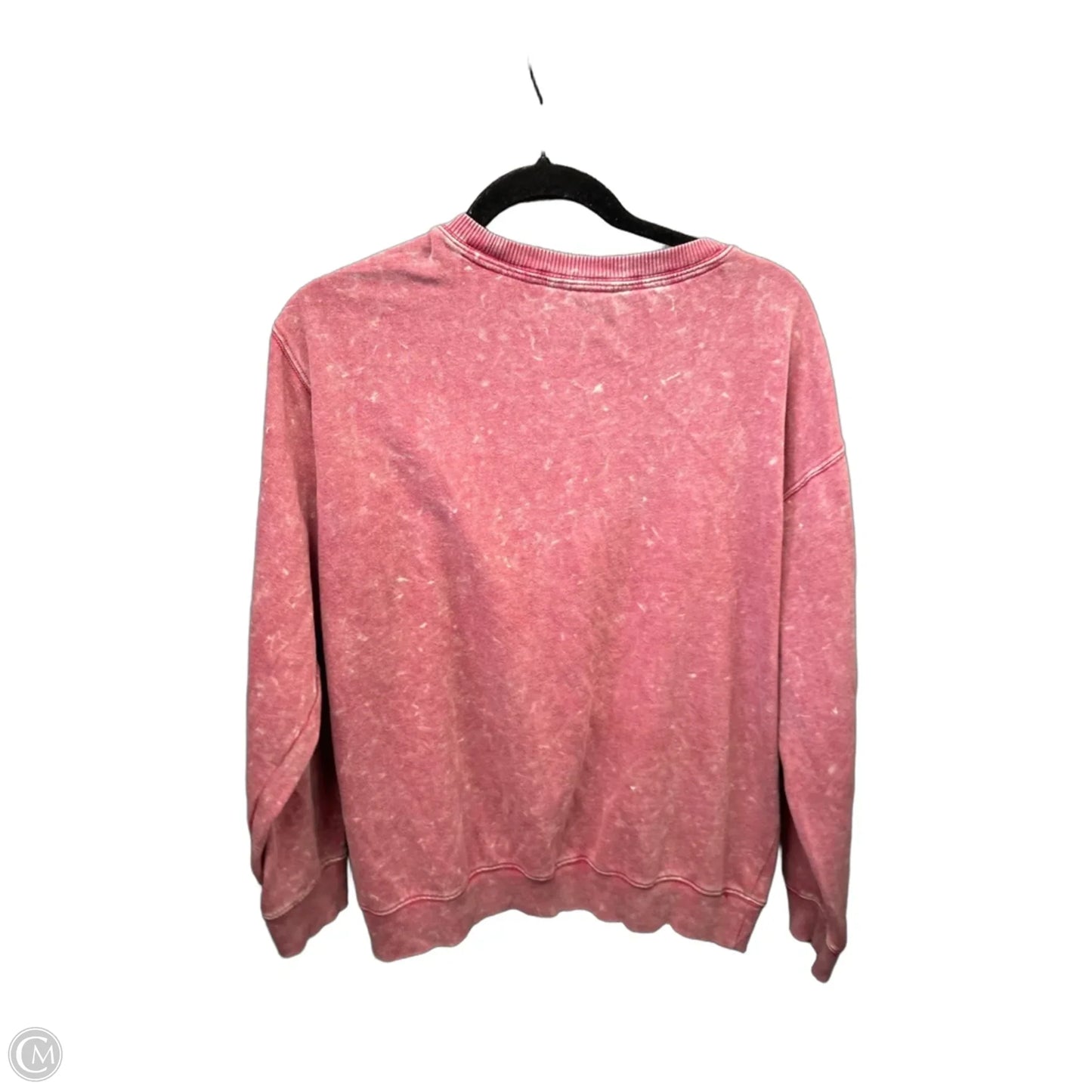 Top Long Sleeve By Pink In Pink, Size: M