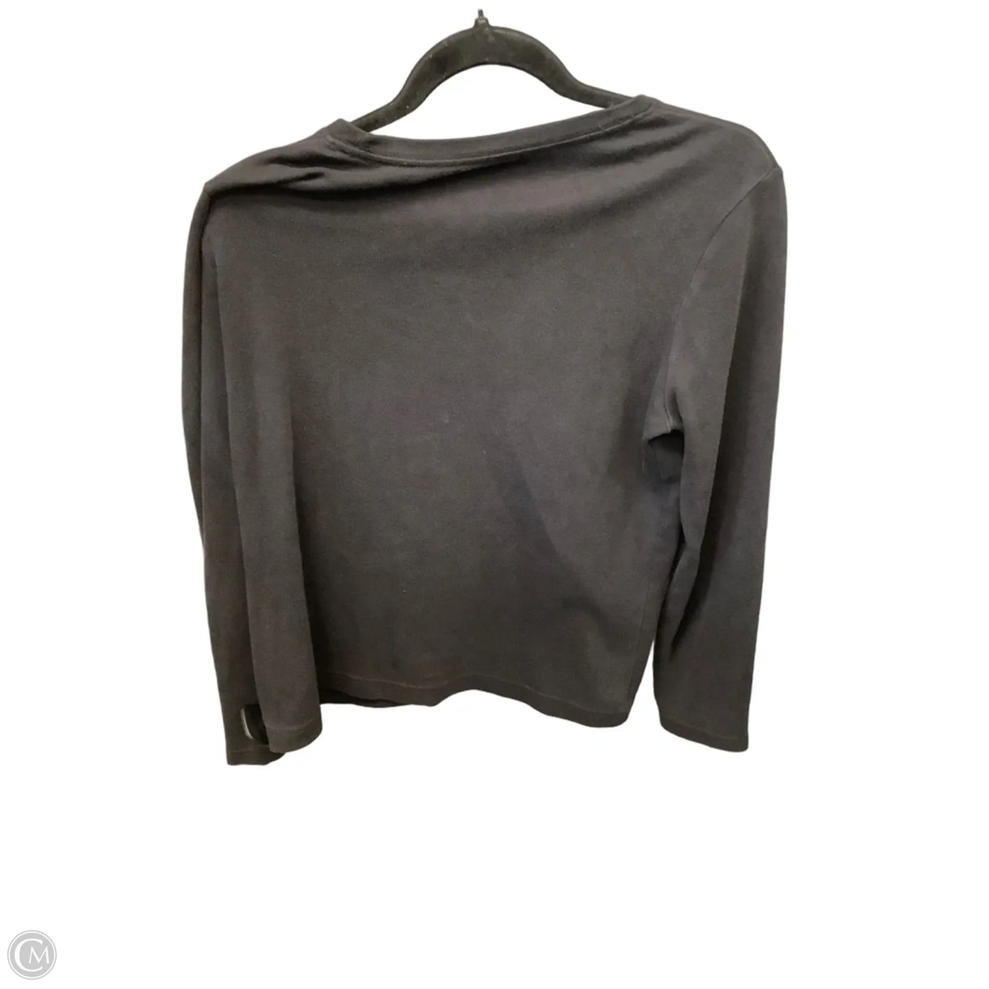Top Long Sleeve Basic By Basic Editions In Black, Size: S