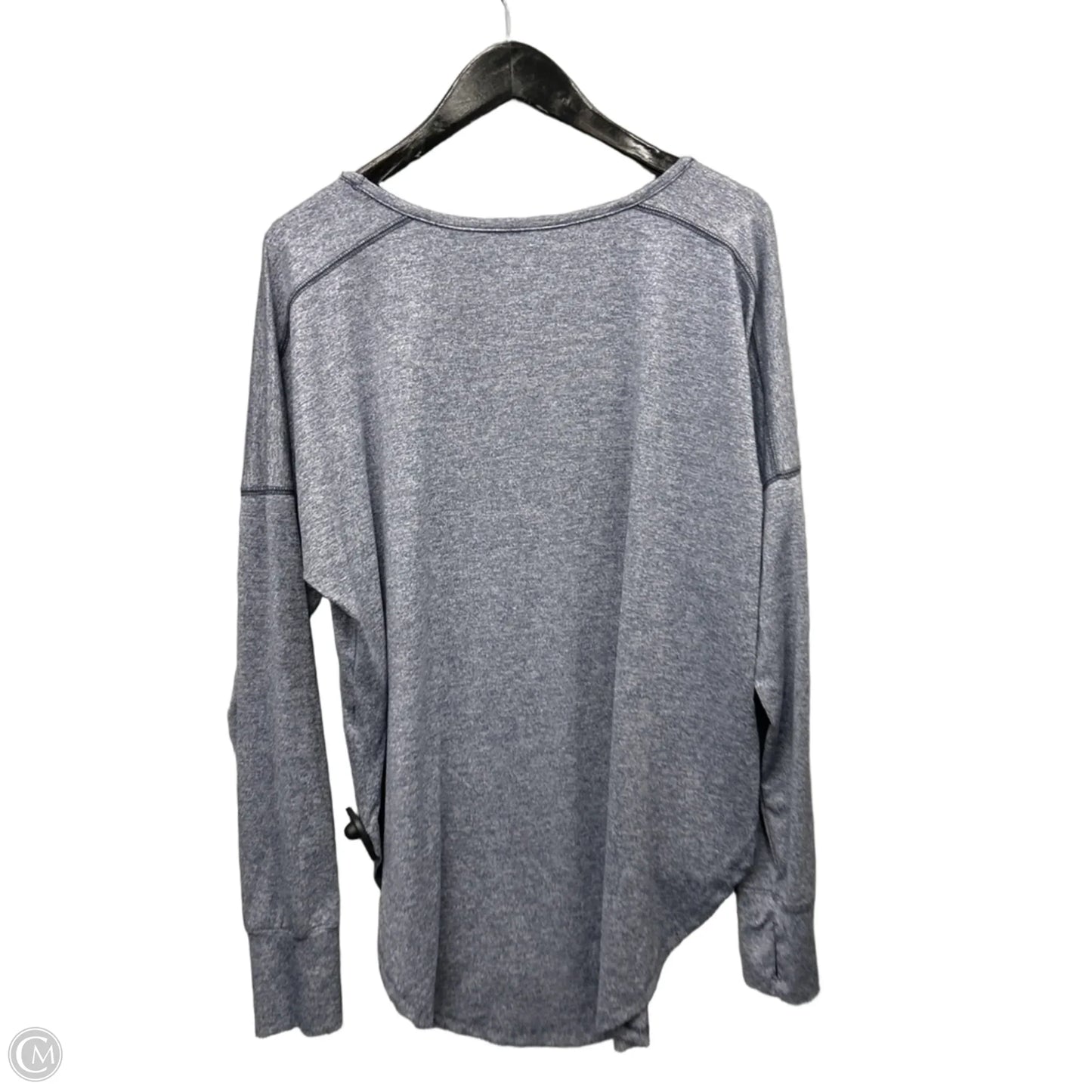 Tunic Long Sleeve By Clothes Mentor In Blue, Size: L