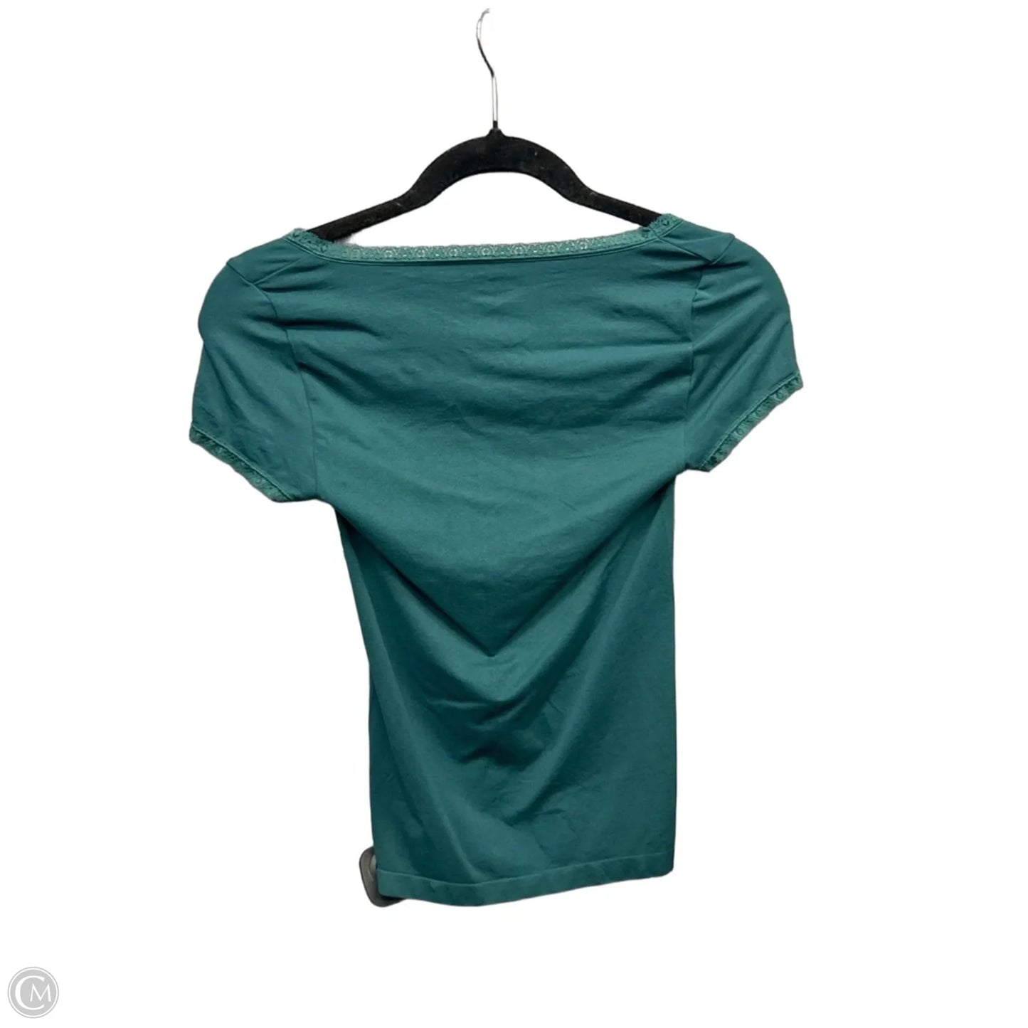 Top Short Sleeve By Wild Fable In Green, Size: S