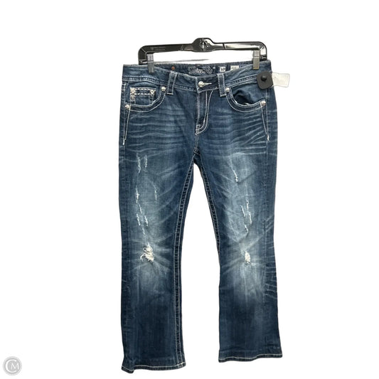 Jeans Boot Cut By Miss Me In Blue Denim, Size: 10