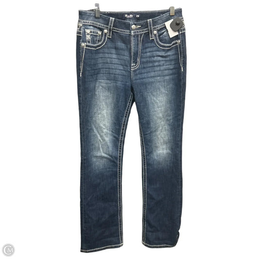 Jeans Boot Cut By Miss Me In Blue Denim, Size: 8