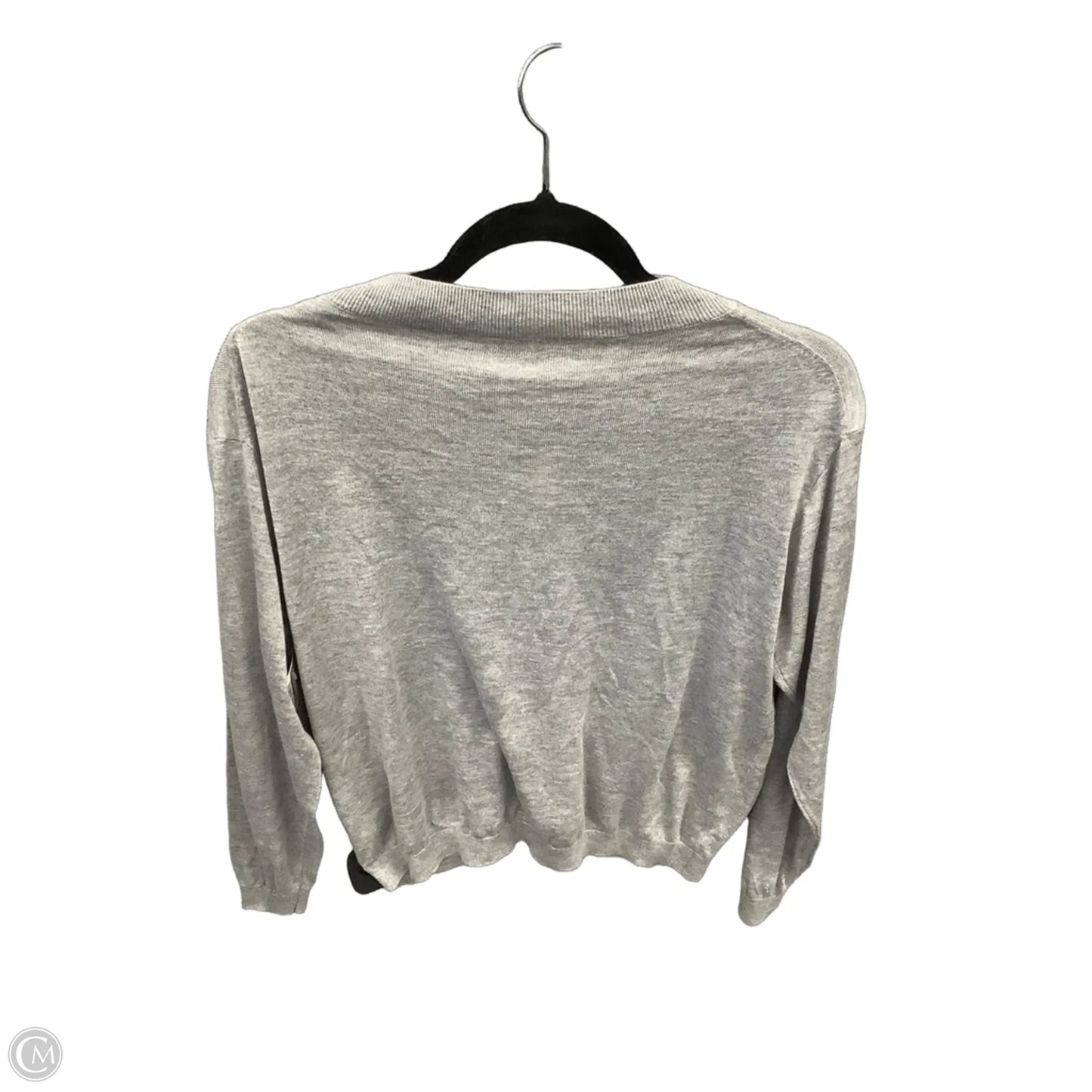 Top Long Sleeve By A New Day In Grey, Size: Xs