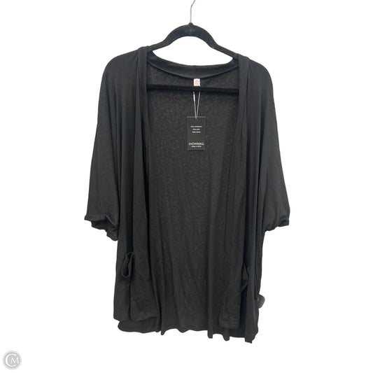 Cardigan By Clothes Mentor In Black, Size: 3x