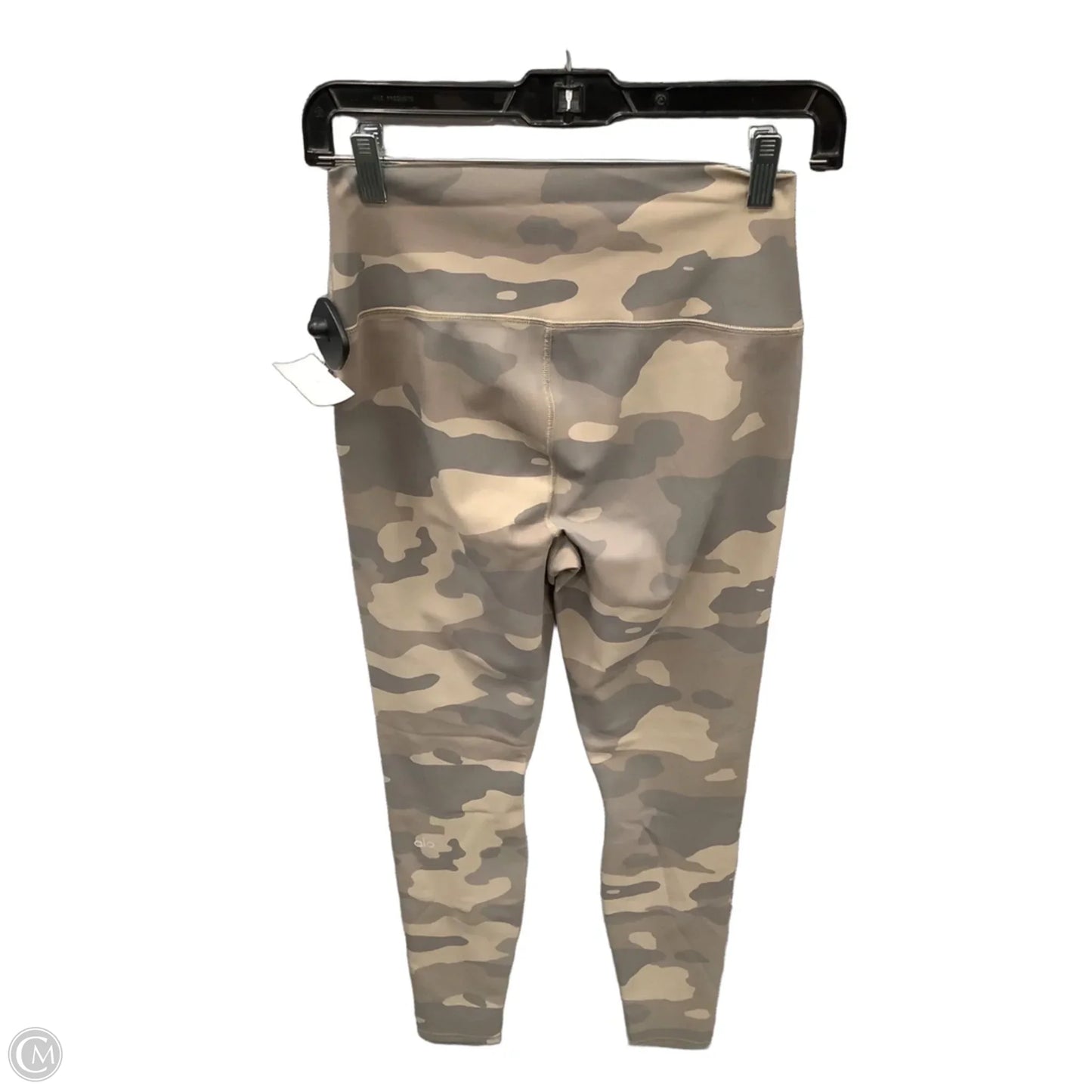 Athletic Leggings By Alo In Camouflage Print, Size: M