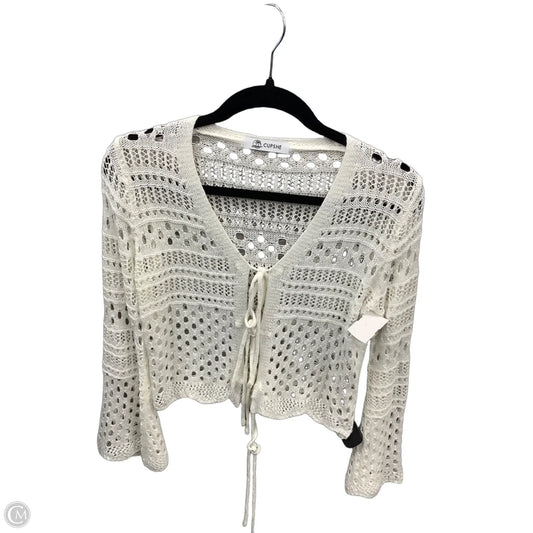 Cardigan By Cupshe In White, Size: S