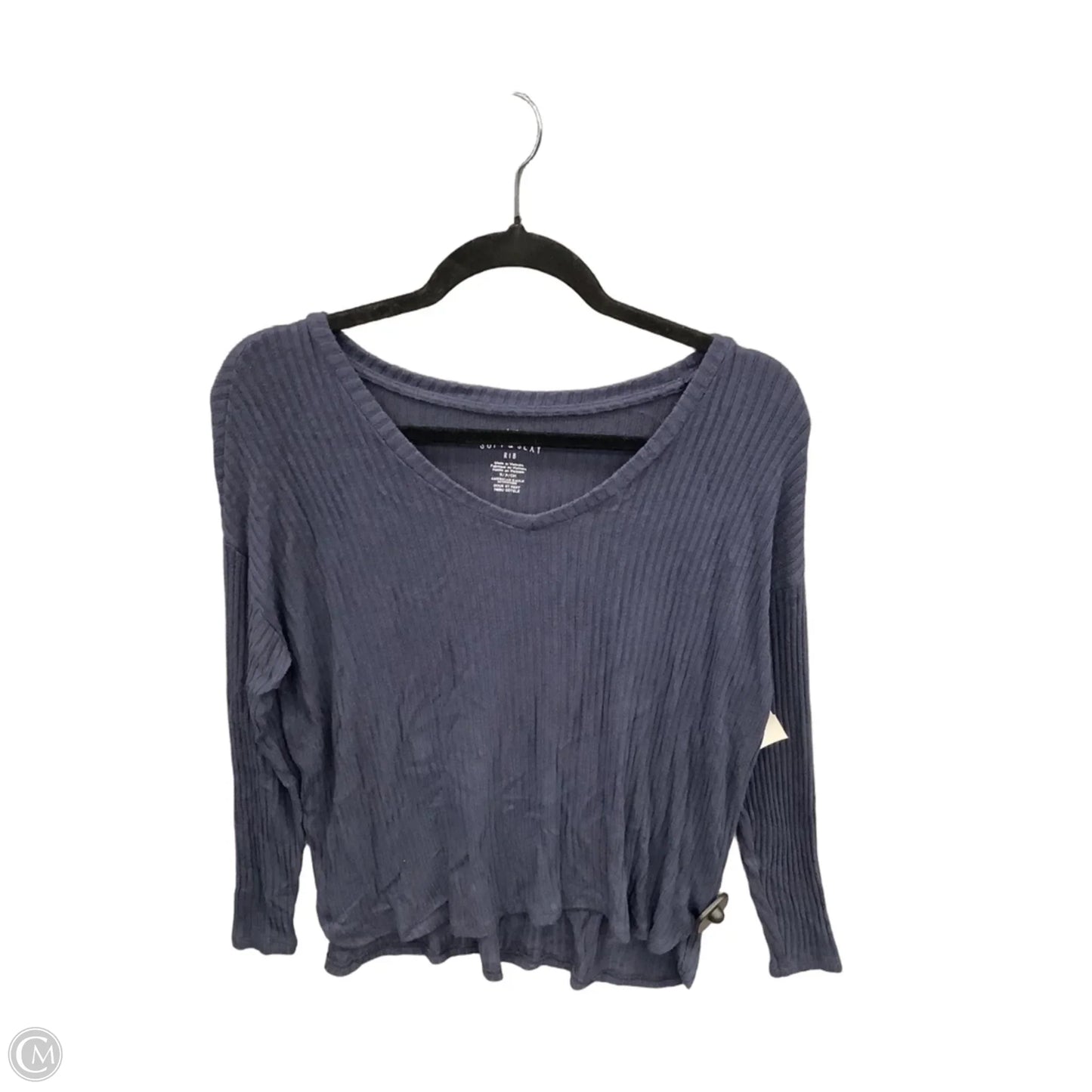 Tunic Long Sleeve By American Eagle In Navy, Size: Sp