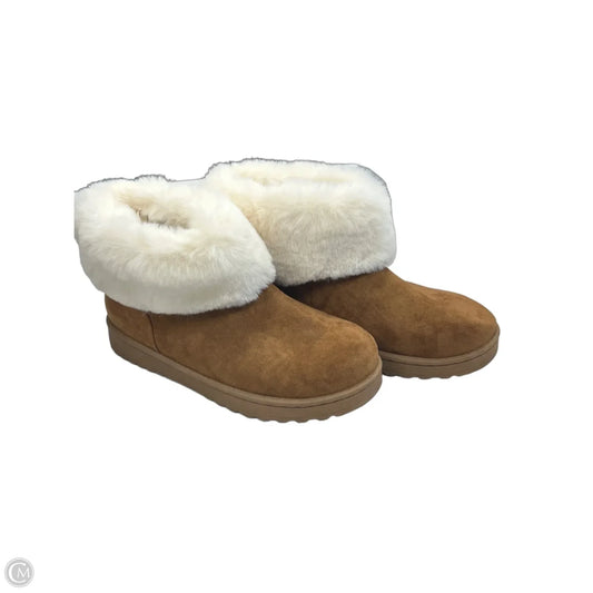 Boots Ankle Flats By White Mountain In Brown, Size: 8