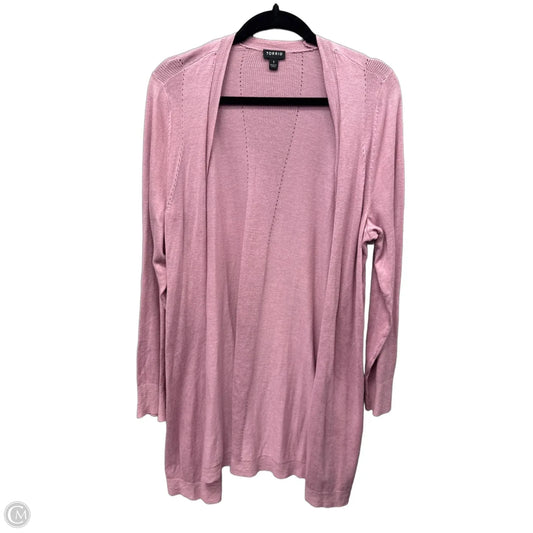 Cardigan By Torrid In Purple, Size: 1x