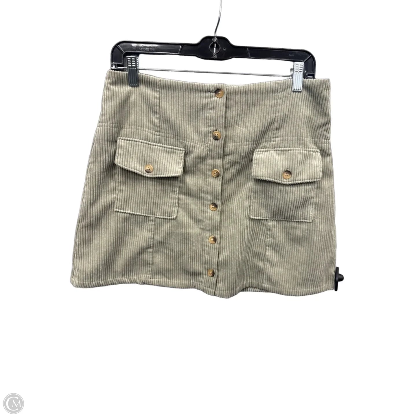 Skirt Mini & Short By Altard State In Green, Size: 8