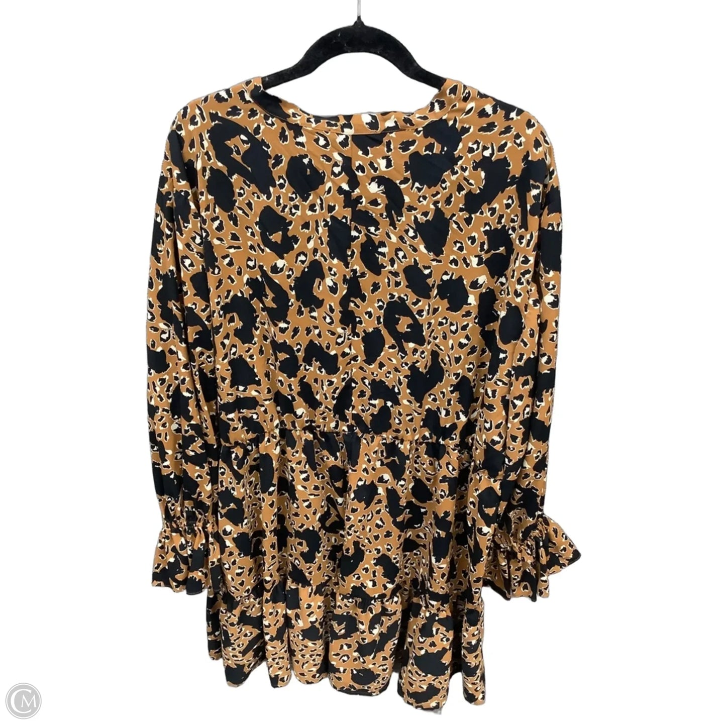 Dress Casual Short By Eloquii In Animal Print, Size: 3x