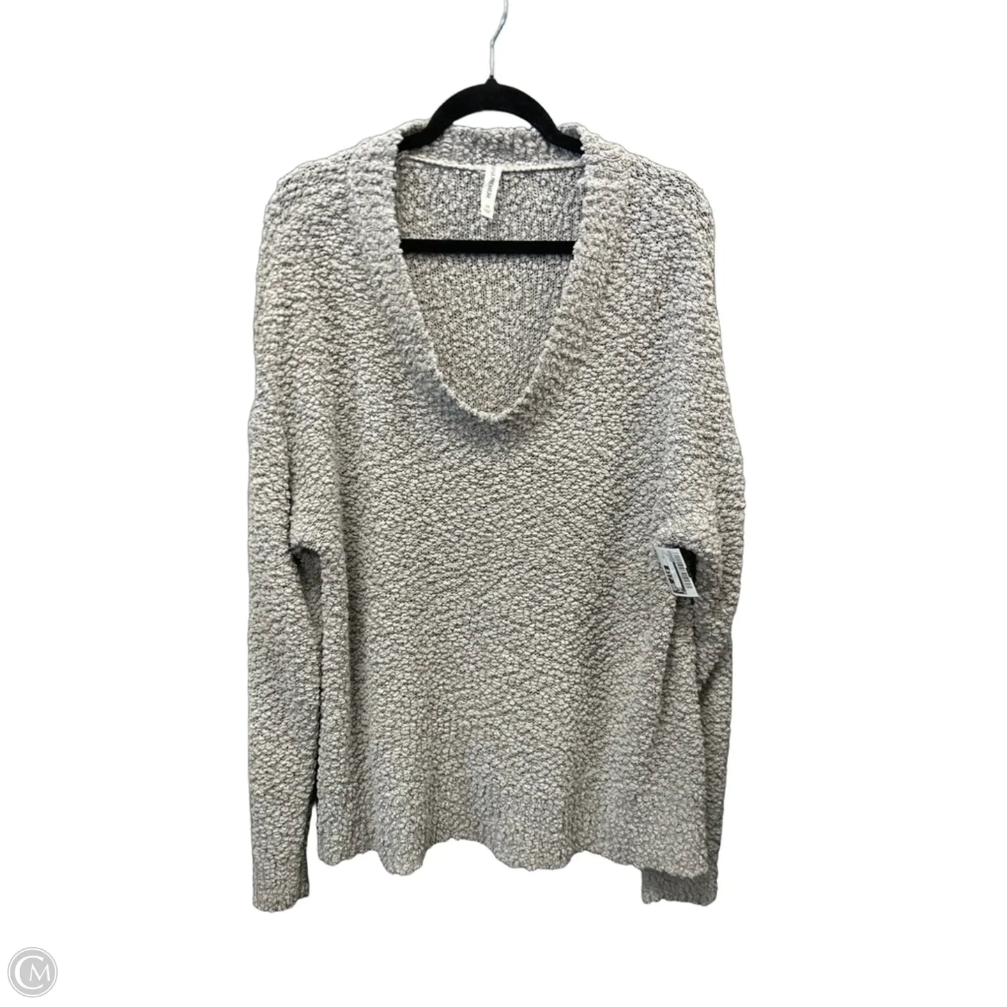 Sweater By Zenana In Grey, Size: 3x