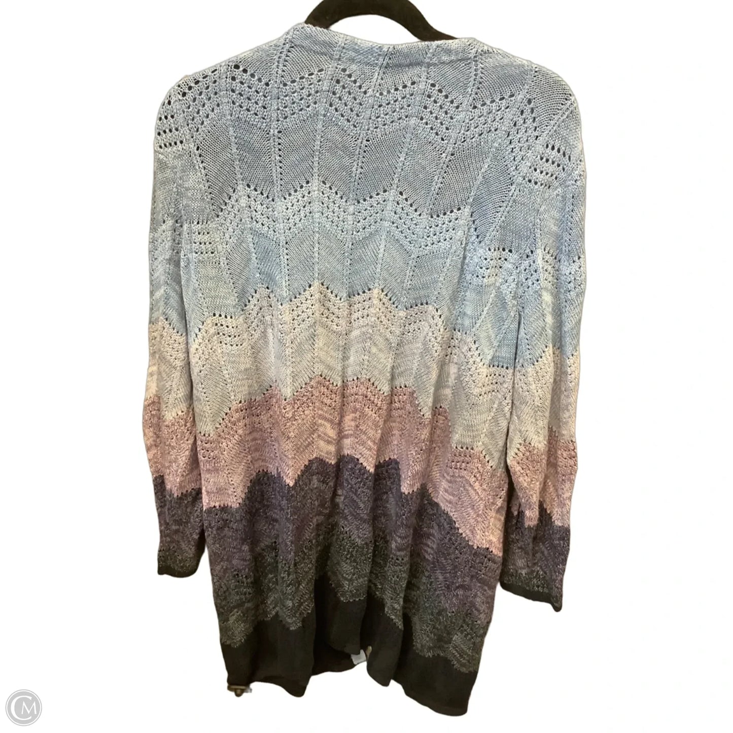 Cardigan By Cj Banks In Blue, Size: 2x
