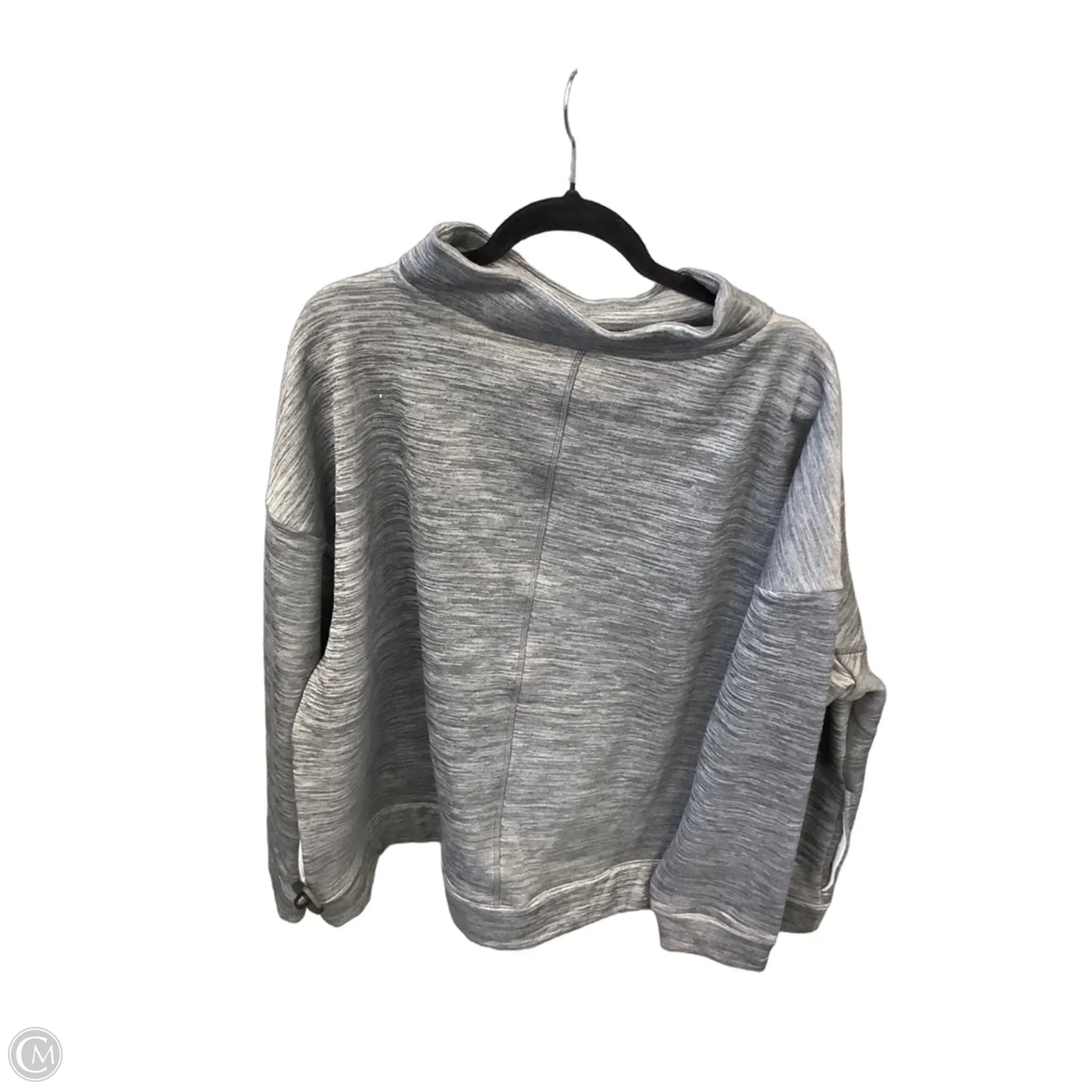 Athletic Top Long Sleeve Crewneck By Xersion In Grey, Size: 3x