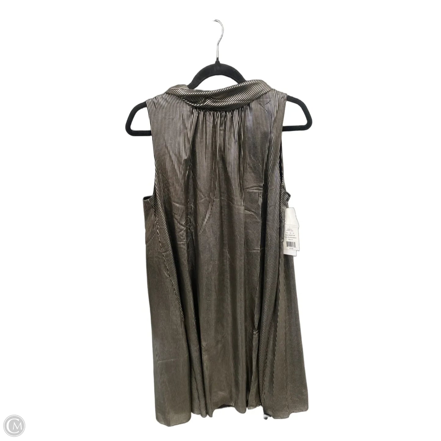 Dress Party Midi By Donna Ricco In Gold, Size: M