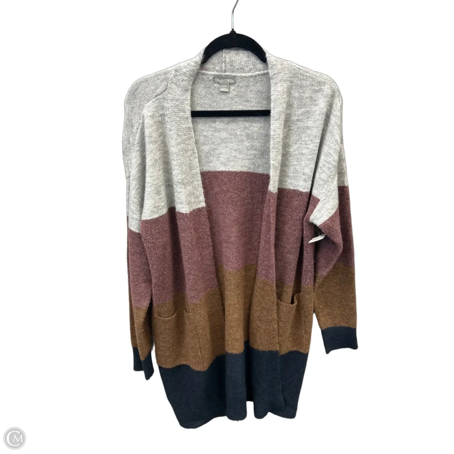 Cardigan By Falls Creek In Grey, Size: S