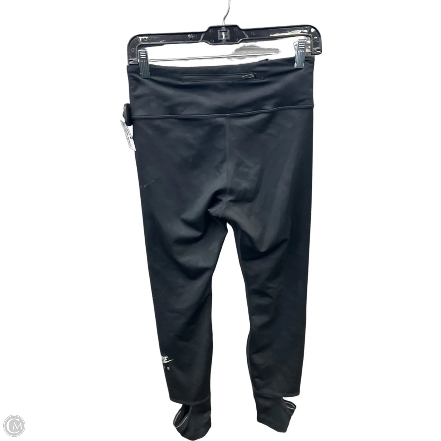 Athletic Leggings By Nike In Black, Size: M