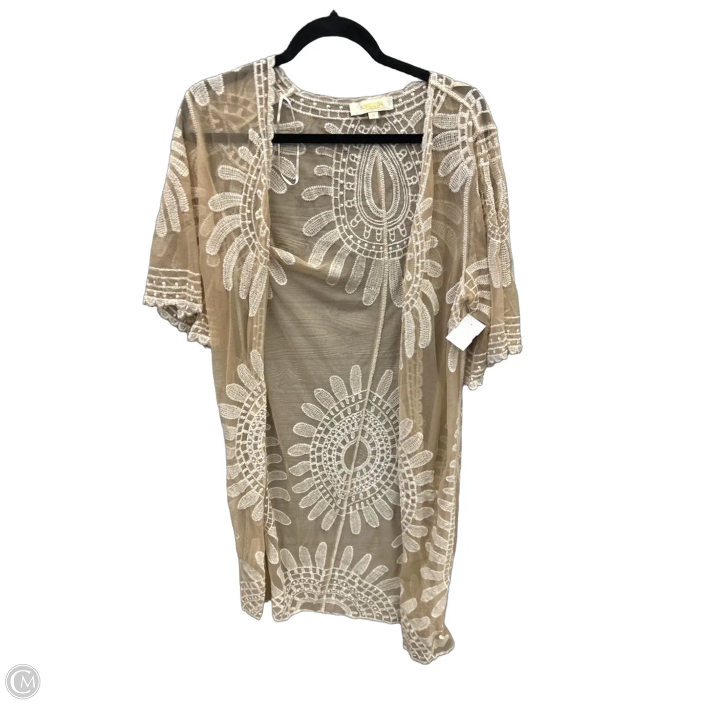 Kimono By Rebellion In Tan, Size: S