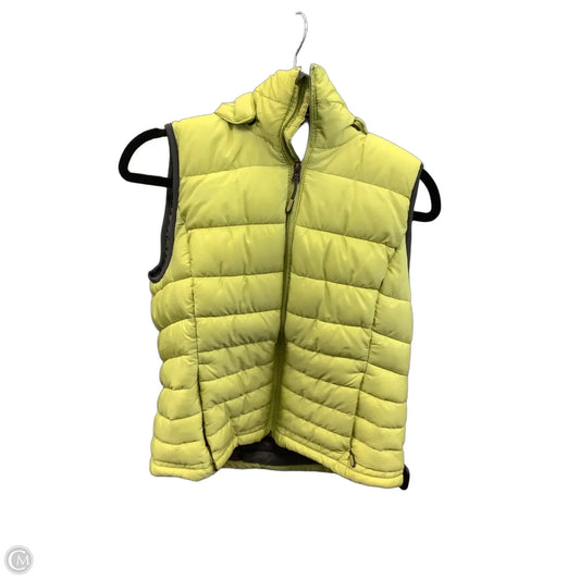 Vest Puffer & Quilted By Tangerine In Yellow, Size: L