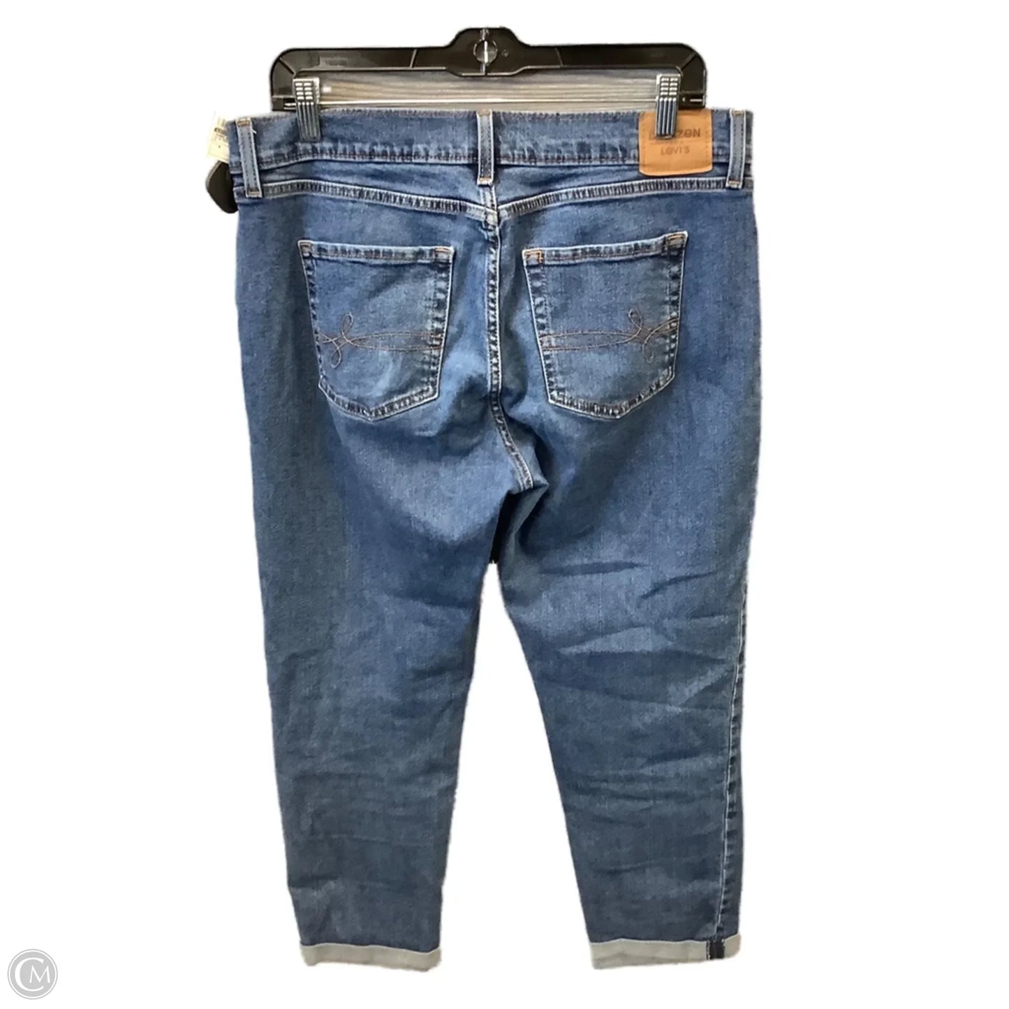 Jeans Boyfriend By Levis In Blue Denim, Size: 6