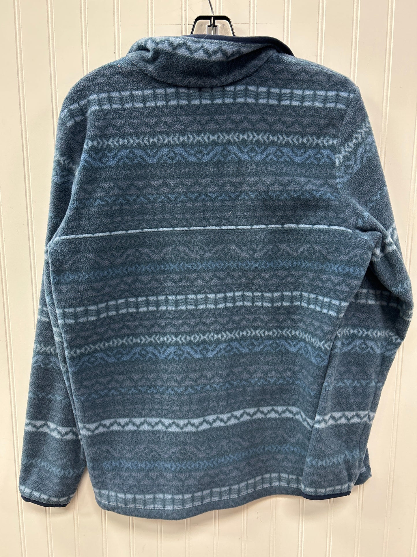 Jacket Fleece By Columbia In Blue, Size:L