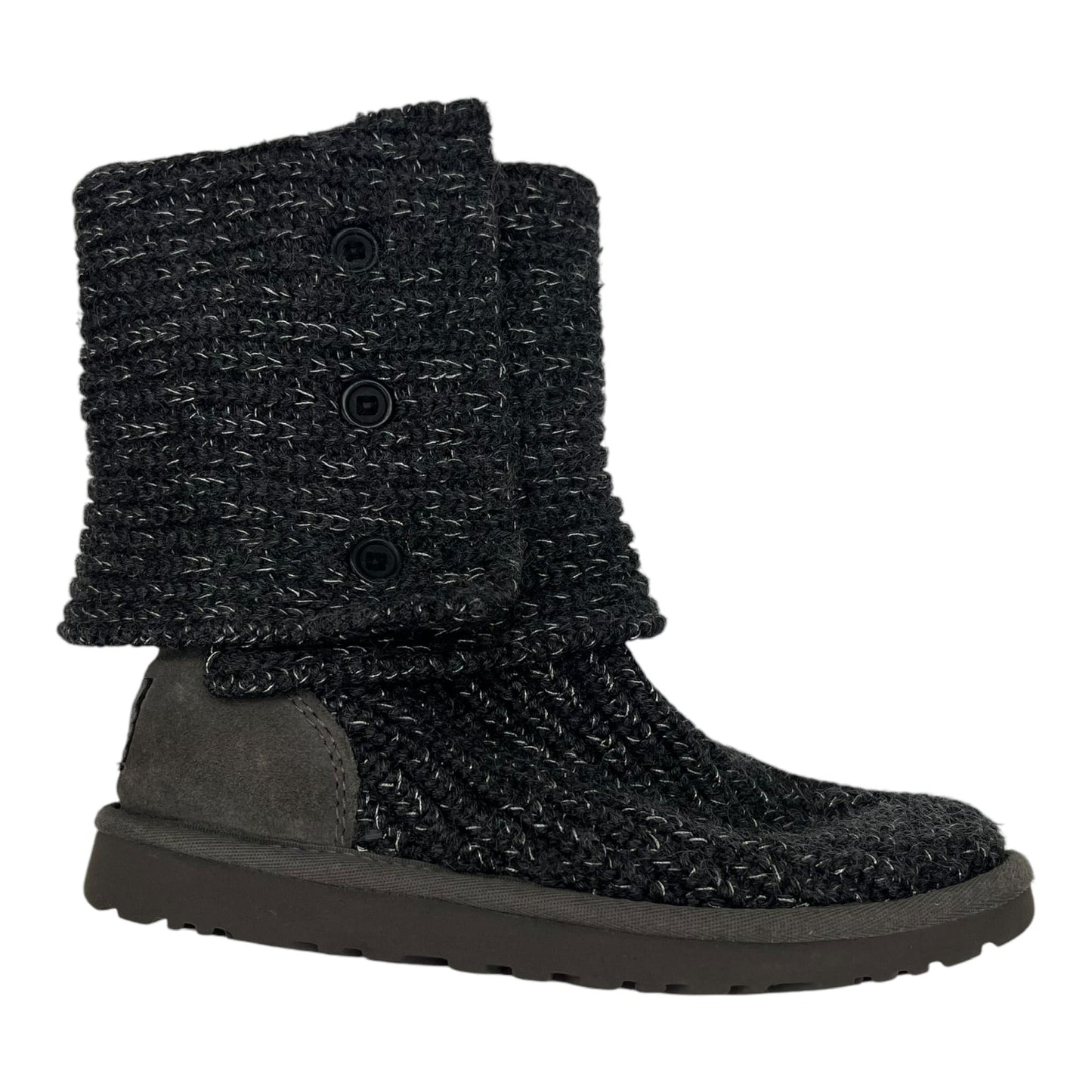 Boots Designer By Ugg In Grey, Size:5