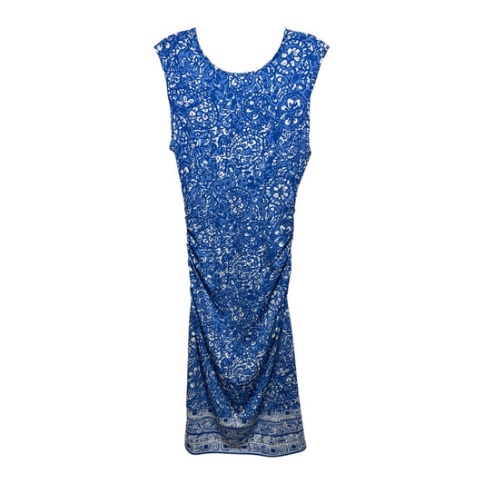 Dress Designer By Lilly Pulitzer In Blue & White, Size: S