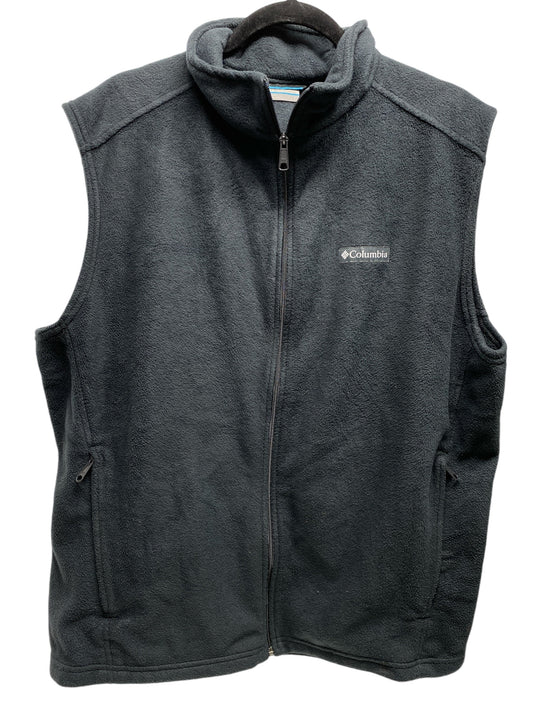 Vest Fleece By Columbia In Grey, Size: Large