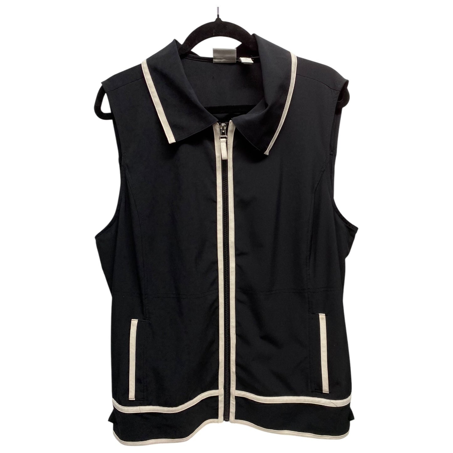 Vest Other By Zenergy By Chicos In Black, Size: Xl