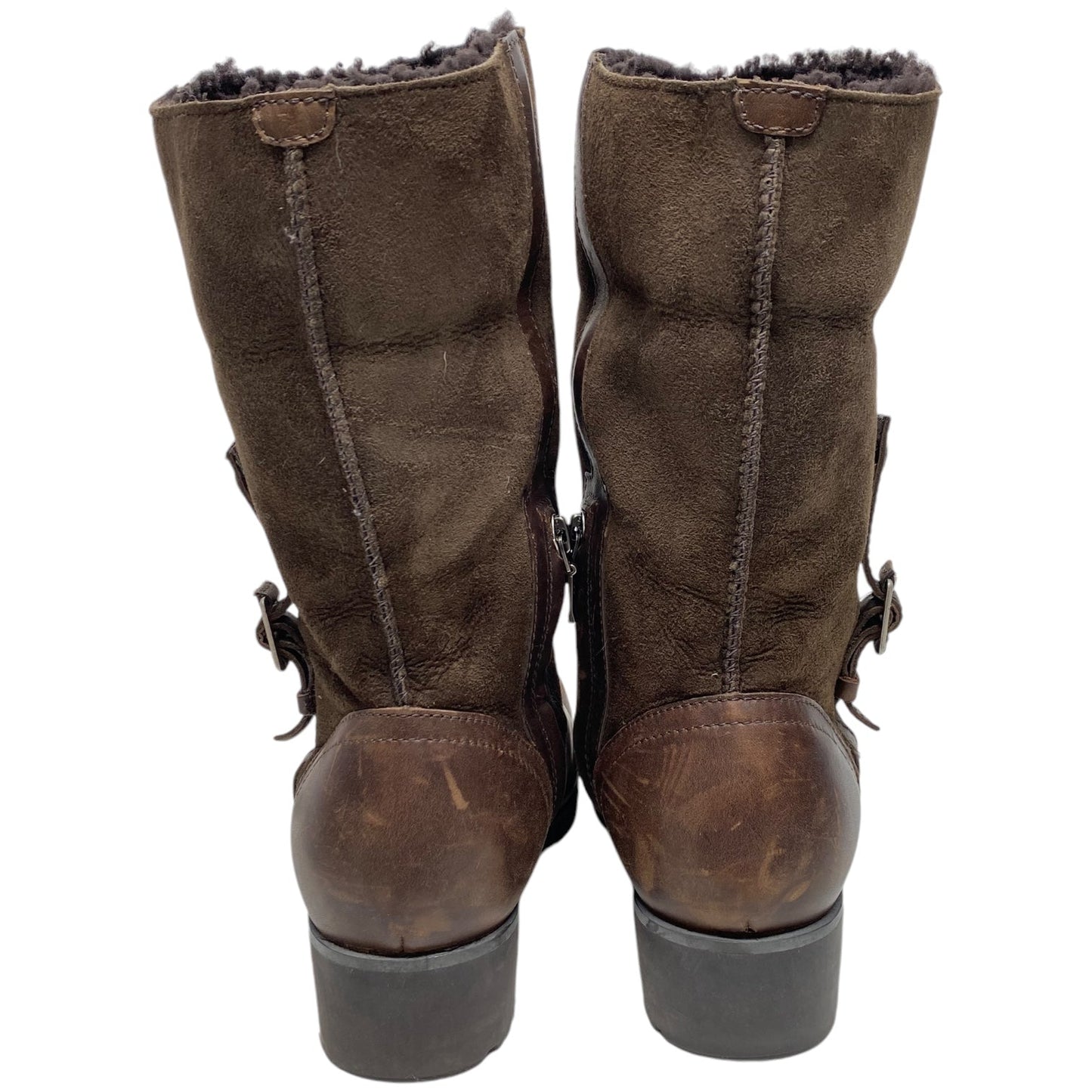 Boots Snow By Ugg In Brown, Size: 9.5