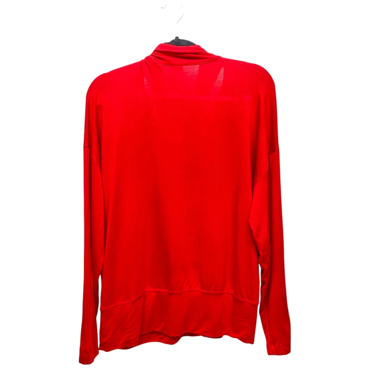 Top Long Sleeve By Cabi In Red, Size: L