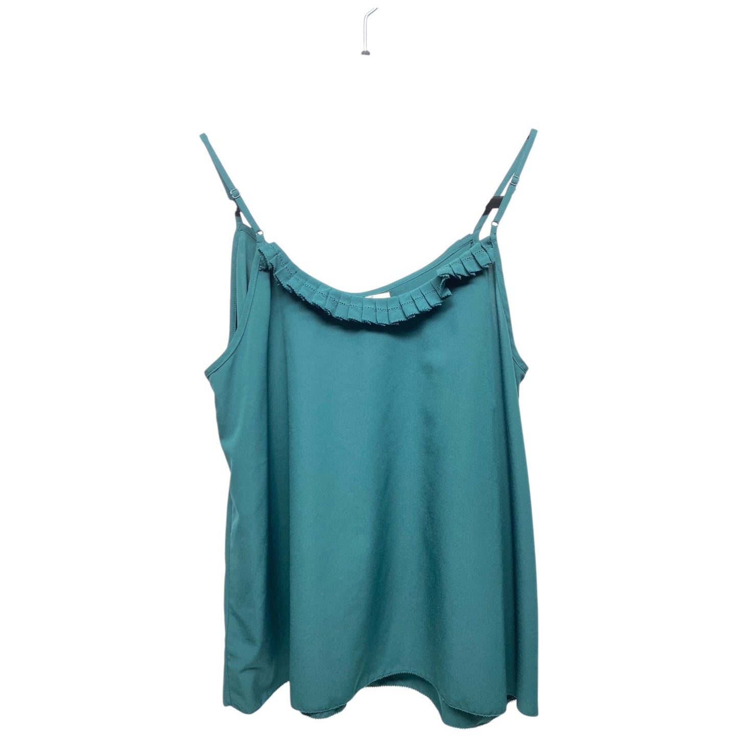 Top Sleeveless By A New Day In Green, Size: M