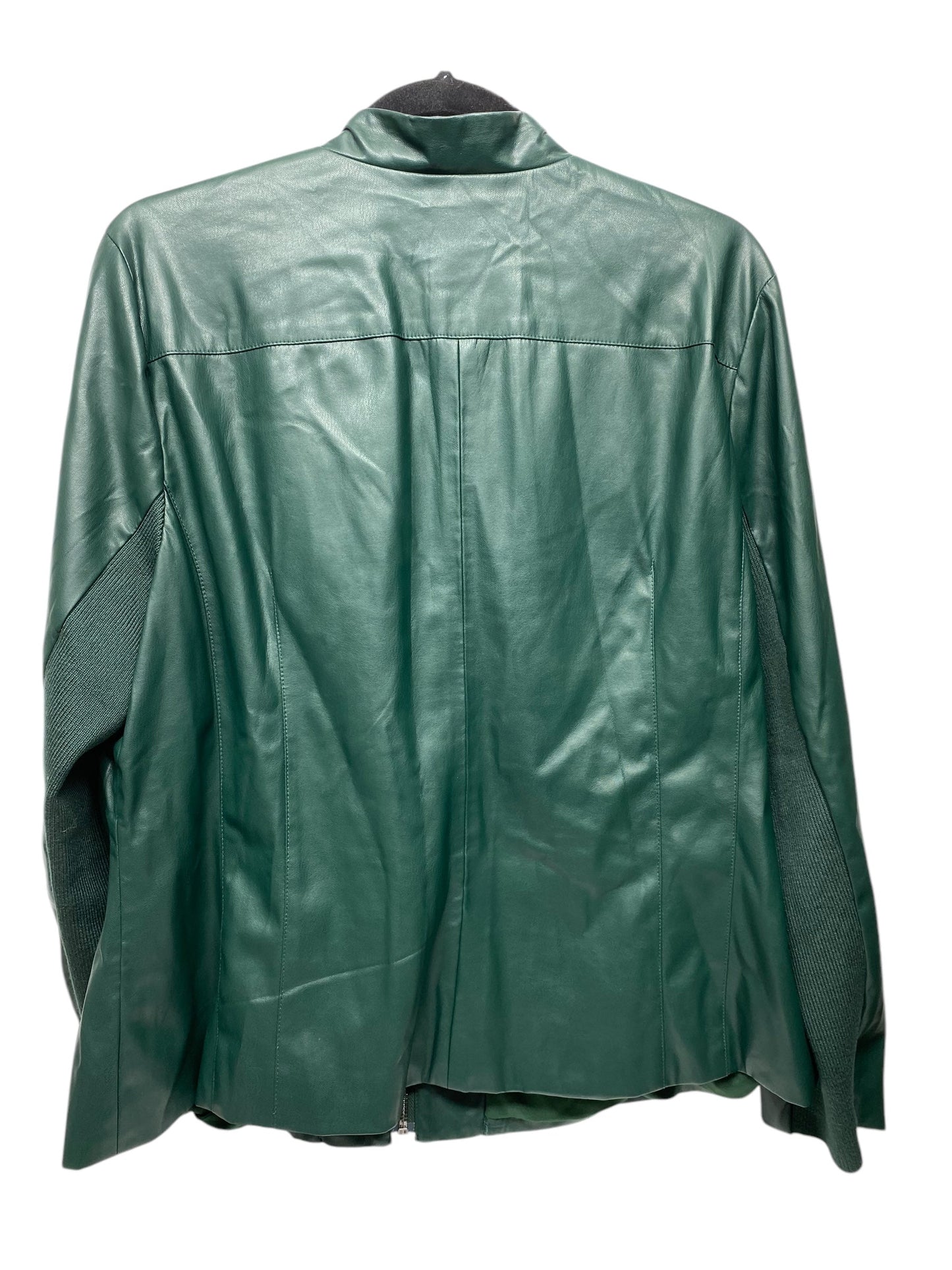 Jacket Other By Chicos In Green, Size: Xl