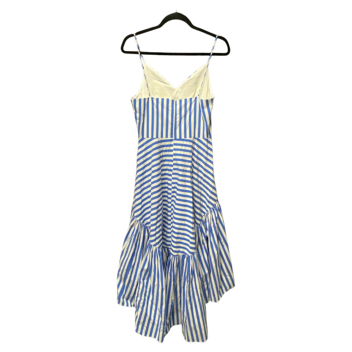 Dress Casual Midi By Clothes Mentor In Blue & White, Size: S