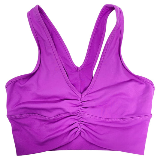 Athletic Bra By Alo In Purple, Size: Xs