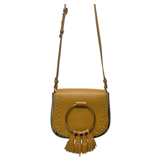 Crossbody Leather By Thacker, Size: Small