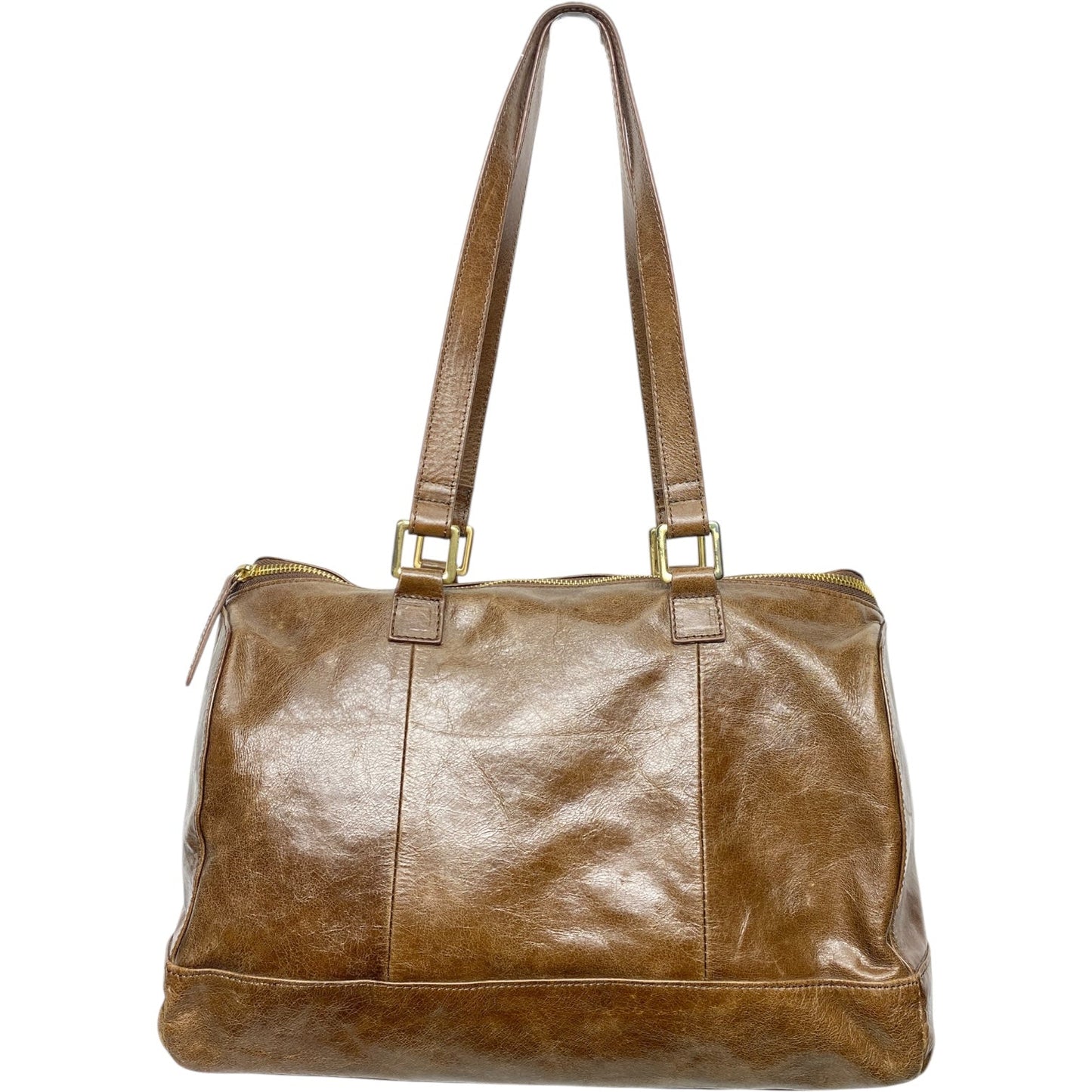 Handbag Leather By Hobo Intl, Size: Medium