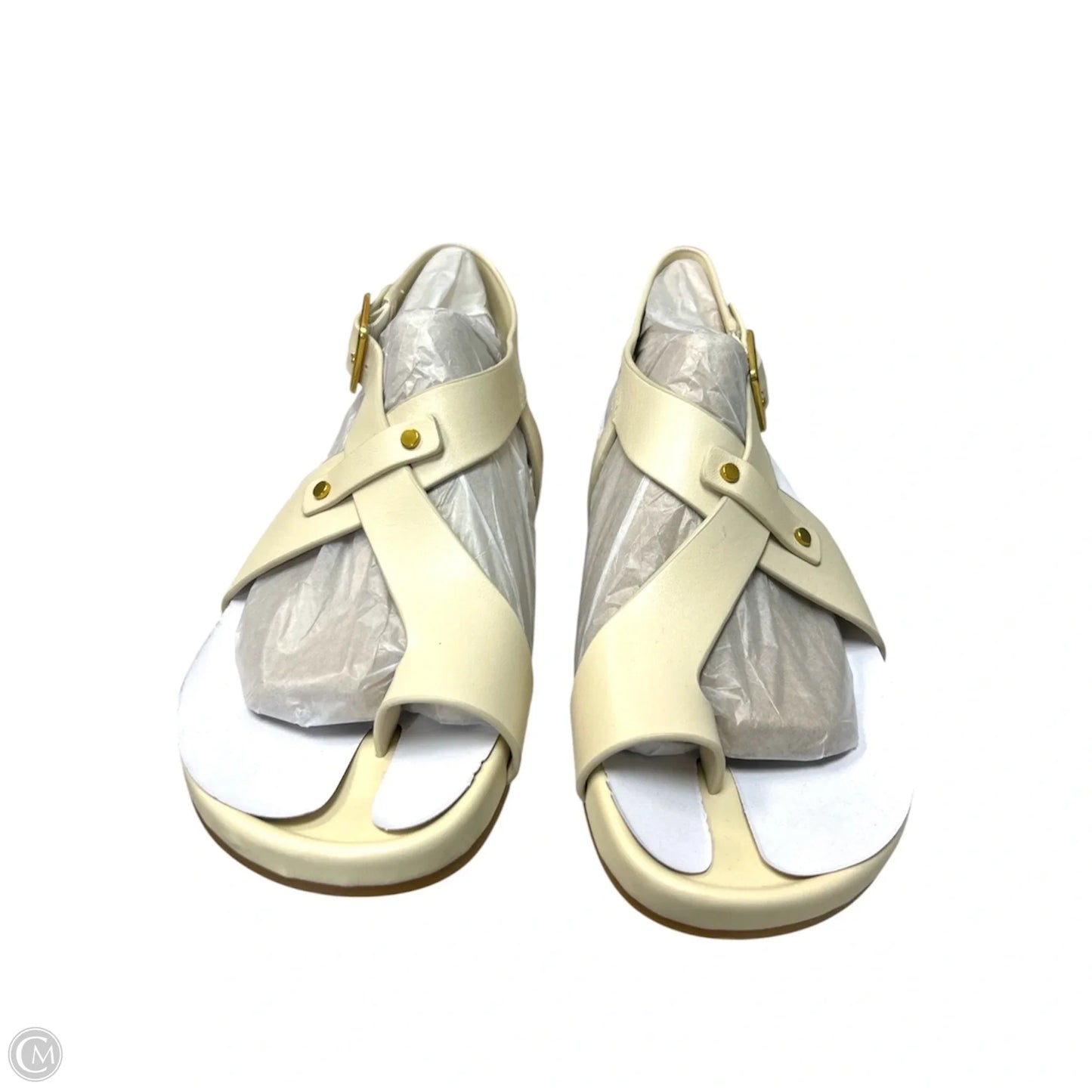 Sandals Flats By Franco Sarto In Cream, Size: 7