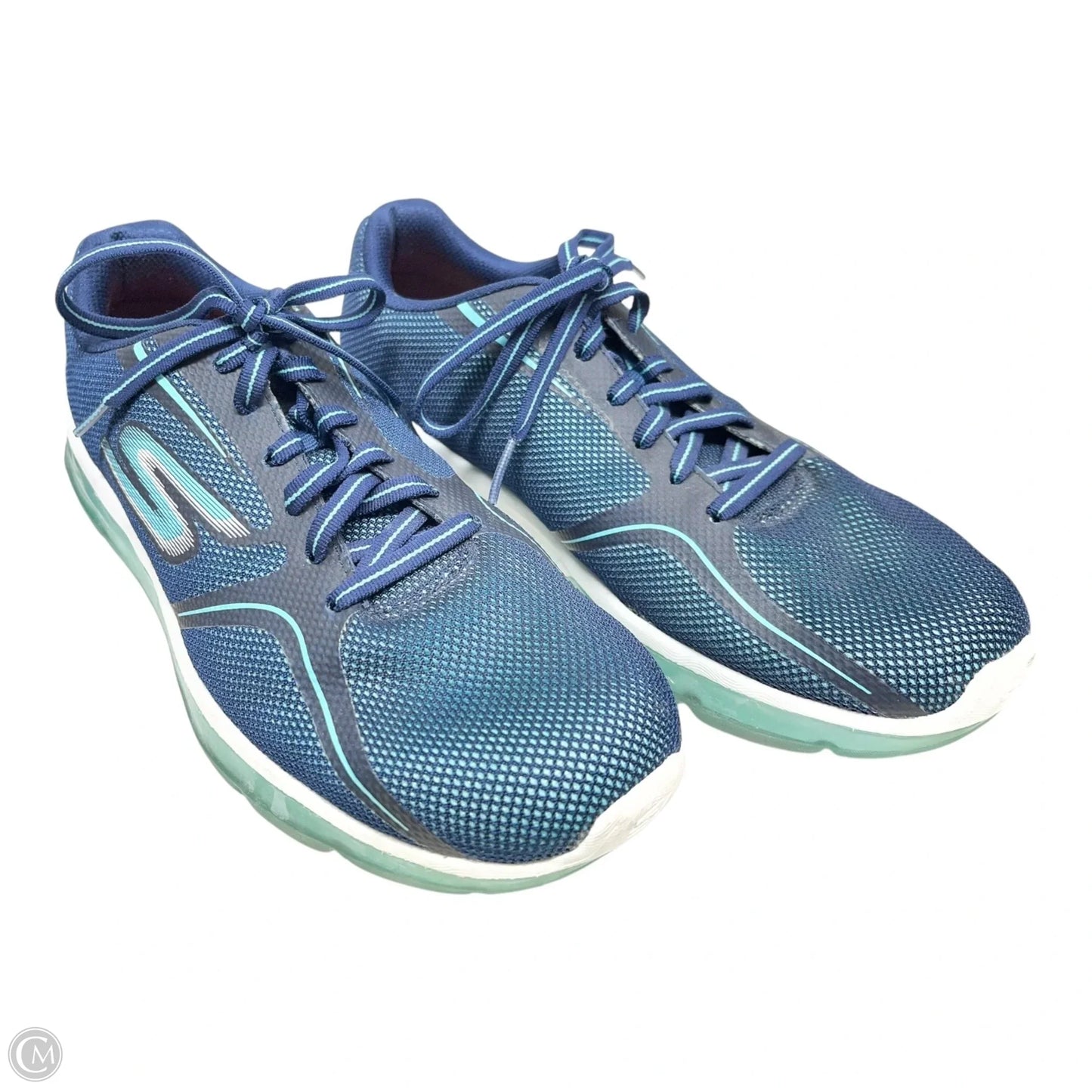 Shoes Athletic By Skechers In Blue, Size: 9