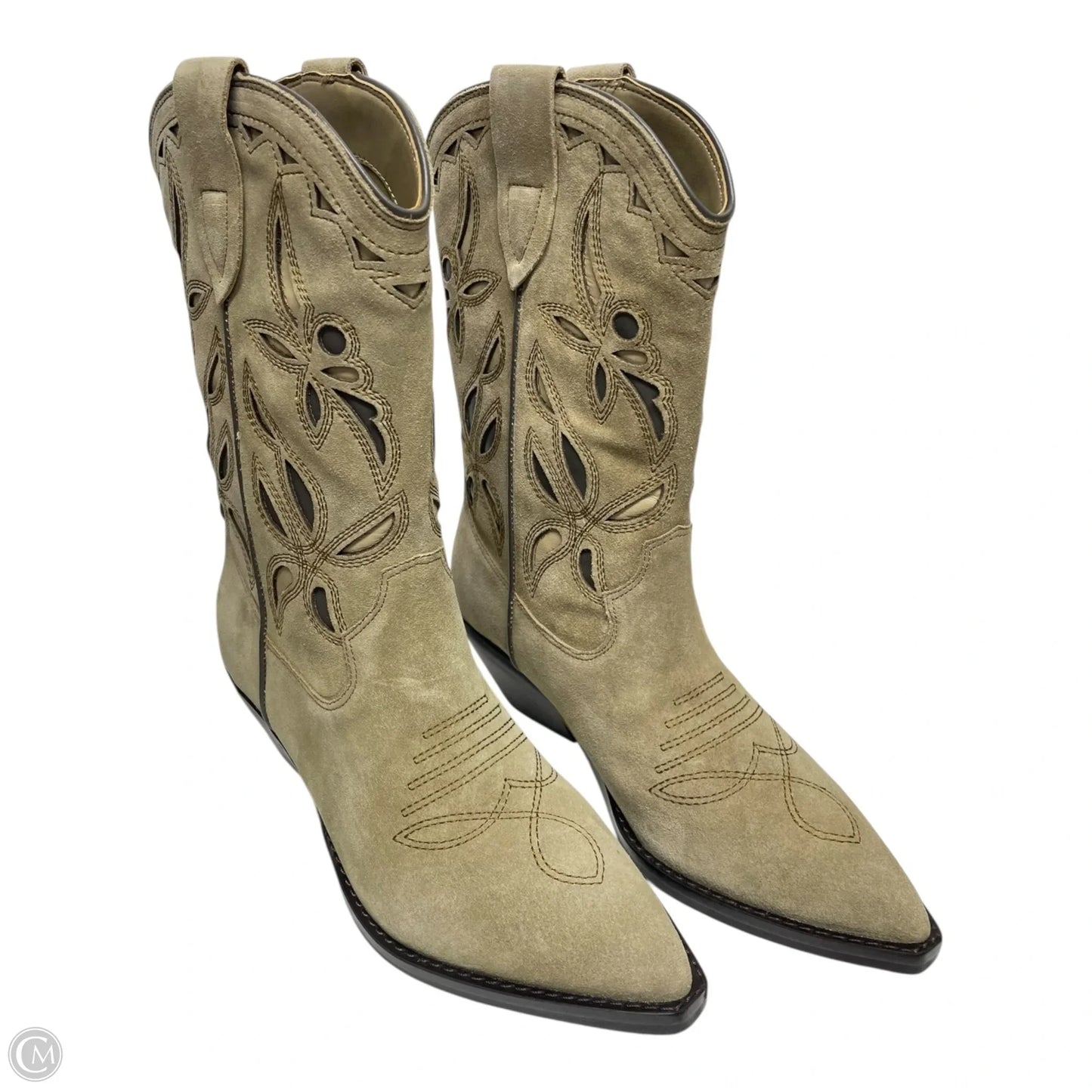 Boots Western By Marc Fisher In Brown, Size: 7