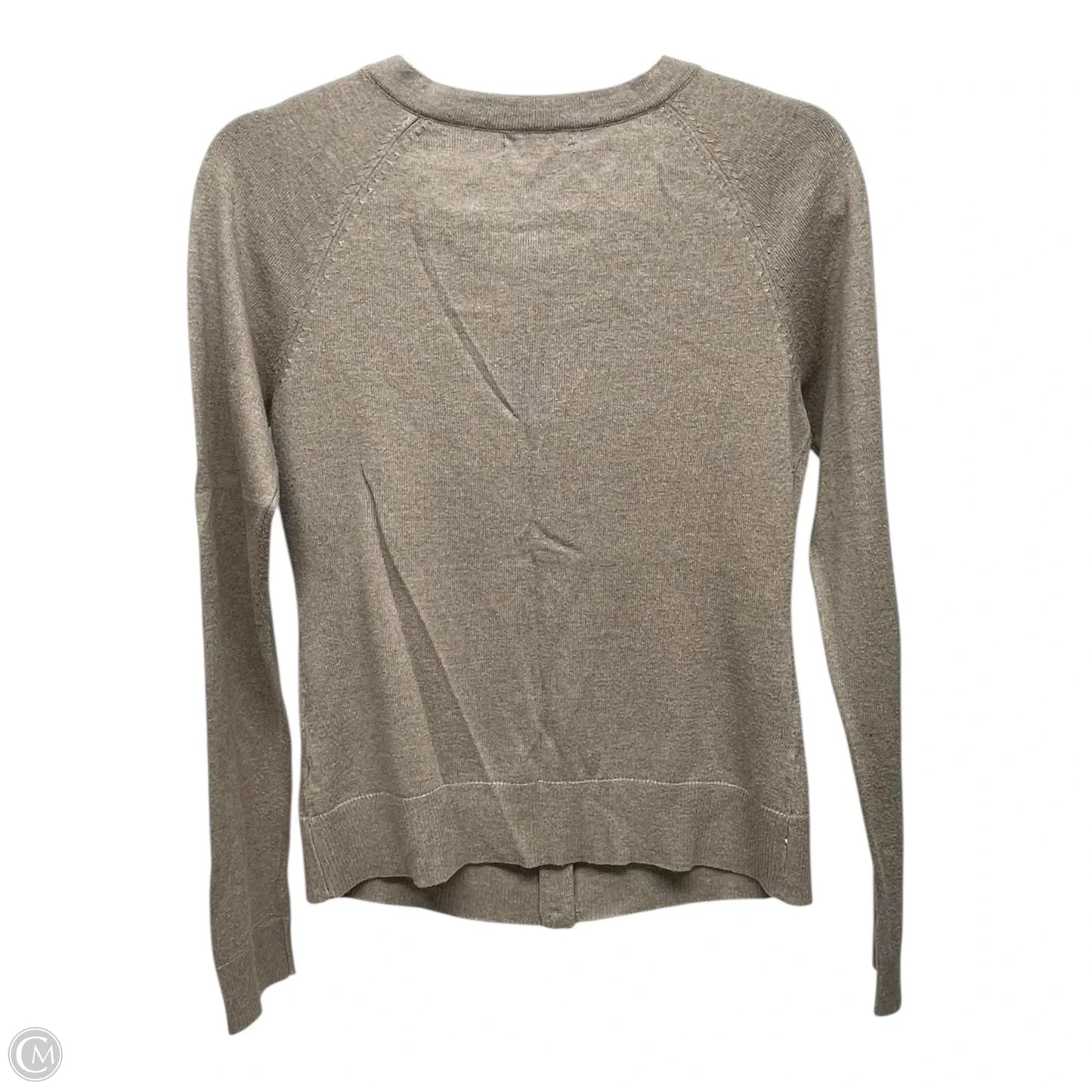 Sweater Cardigan By New York And Co In Tan, Size: S