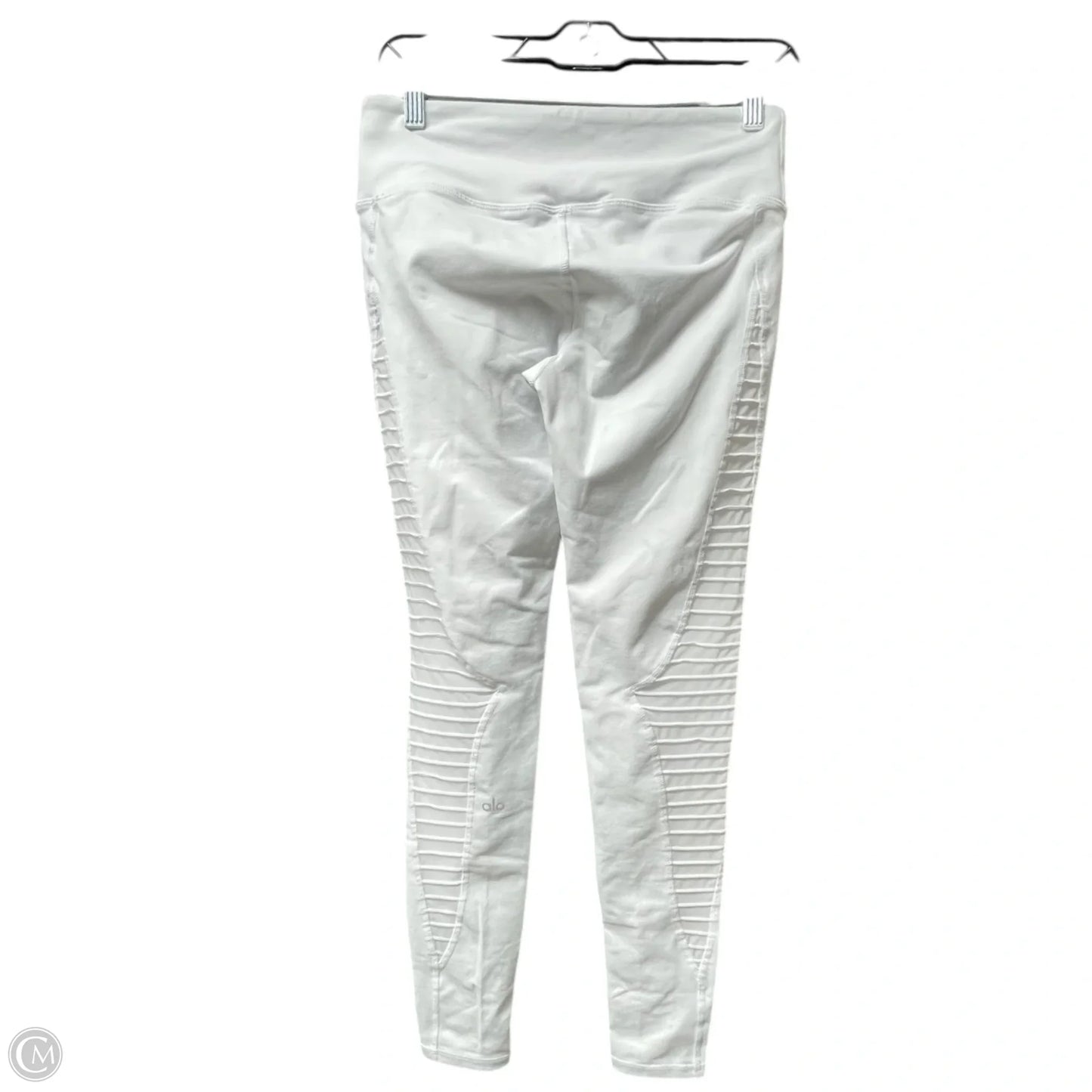 Athletic Leggings By Alo In White, Size: S
