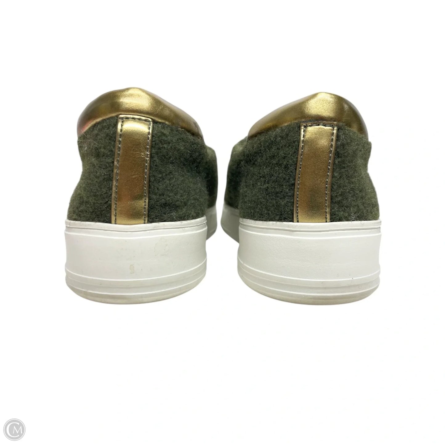 Shoes Sneakers By Clothes Mentor In Green, Size: 9