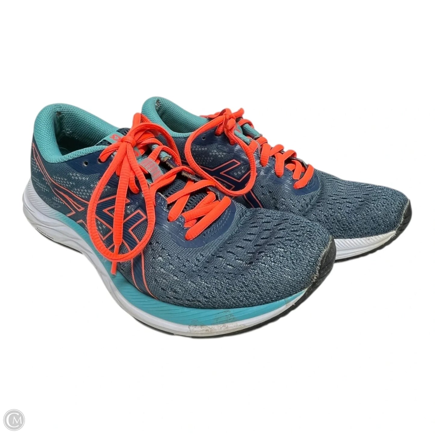 Shoes Athletic By Asics In Aqua, Size: 7.5