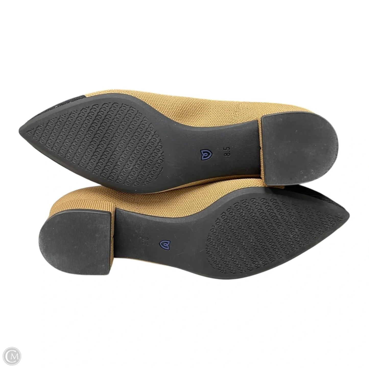 Shoes Heels Block By Rothys In Black & Tan, Size: 8.5