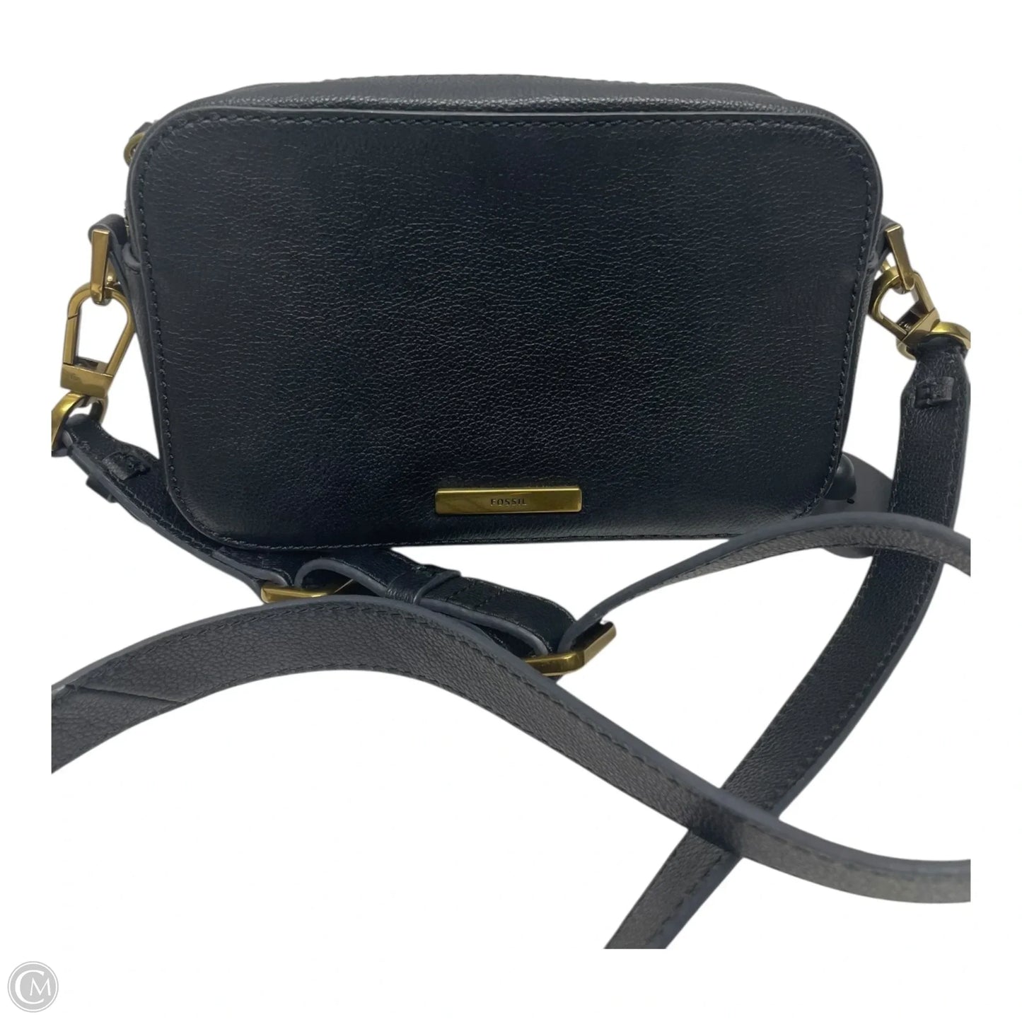 Crossbody Leather By Fossil, Size: Small