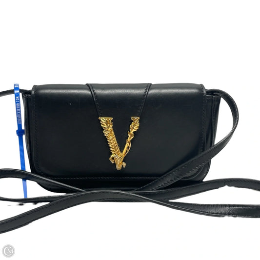 Crossbody Luxury Designer By Versace, Size: Small